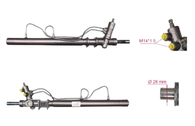 Рулевая рейка TRW K55232110A реставрация